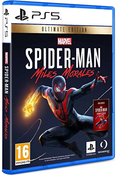 speedbazaar Spiderman Miles Morales Ultimate Edition Türkçe PS5 Oyun