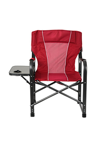 Campfit 7 Kg Kamp Sandalyesi - Yönetmen Koltuğu Tekli Metal Tek Kişilik Katla...