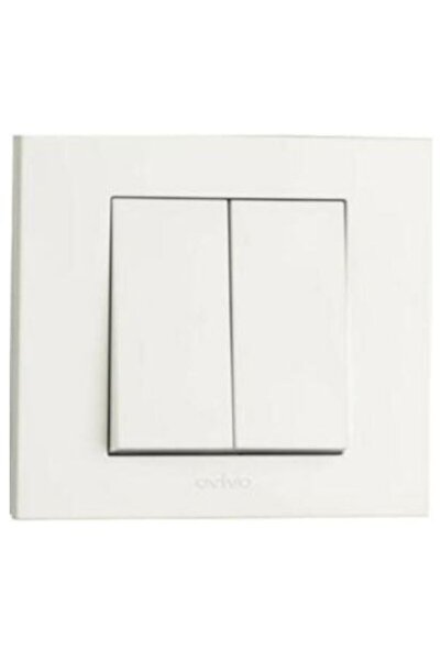 OVİVO Ovivo Grano White Natural Commitator (12 Pieces) + Frame Included
