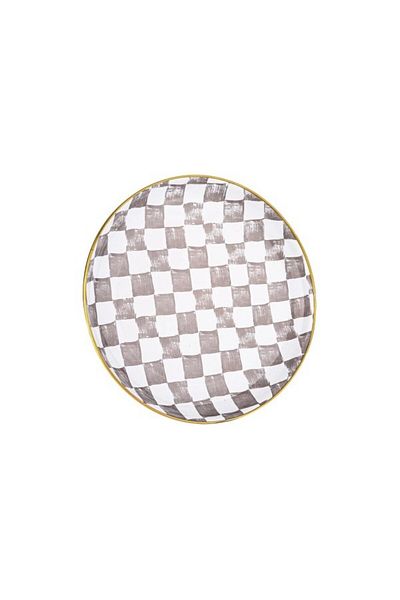 Taşev Damas - Enamel Serving Plate 26 Cm