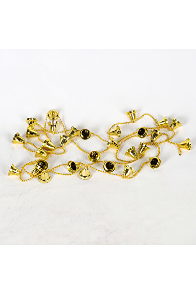 Herdekora Ghirlandă de clopoței pentru pom de Crăciun Dore 3m