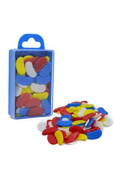 Yıldızlar Plastik Stars Number Beans Quality Product in Plastic Box