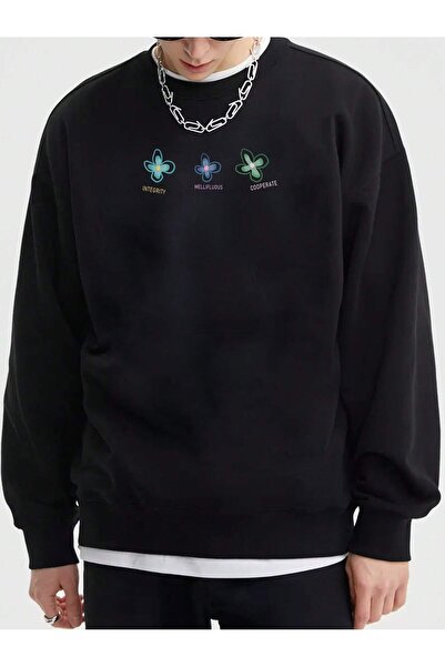 Adrift Hanorac grafic cu mâneci drop din seria Coki