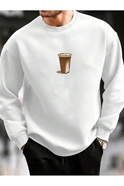 Adrift Φούτερ σειράς Coko με στάμπα καφέ