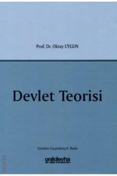 On İki Levha Yayıncılık Devlet Teorisi Oktay Uygun-2024