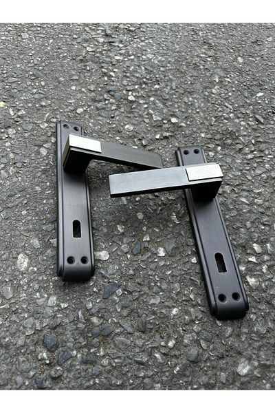 ARON SOFUOĞLU LUX ASUDE ANKA MIRRORED MATTE ANTHRACITE SATIN ( ROOM ) DOOR HANDLE ALUMINUM STEEL