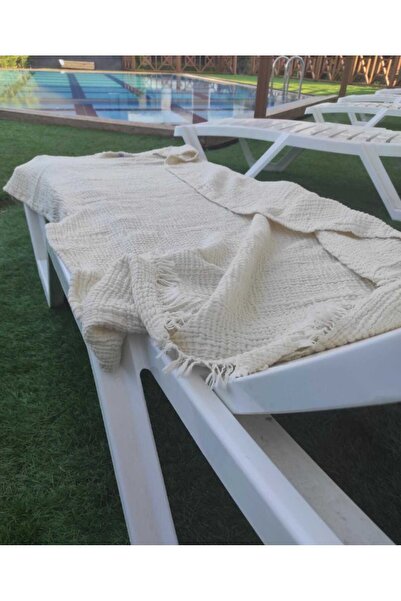 YASEMİNİNEVİ Müslin Plaj Havlusu / Peştemal / Banyo Duş Havlusu / Hamam , Sau...