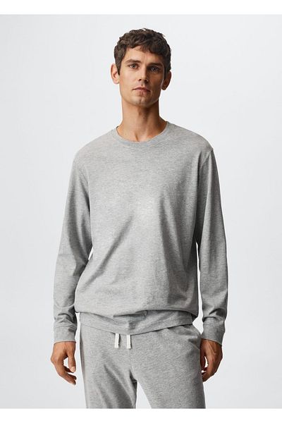 MANGO Man Langes Pyjama-Set