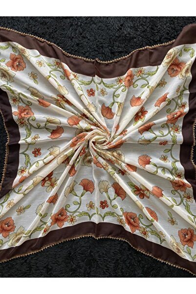 Beykan handmade Κασκόλ με κεντήματα/χάντρες, Γιεμένιο τουλμπέντ με σχέδια