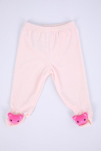 Babyhola Kadife Oyuncaklı Kız Erkek Bebek Çocuk Pantolon Kedicik