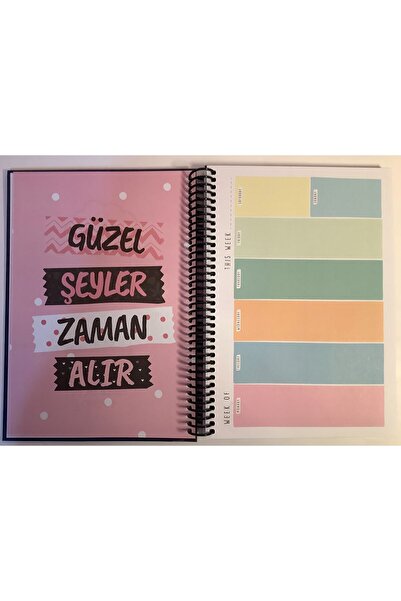 Pinthi My Planner Do Nothing Tasarımlı Konuşan Ajanda