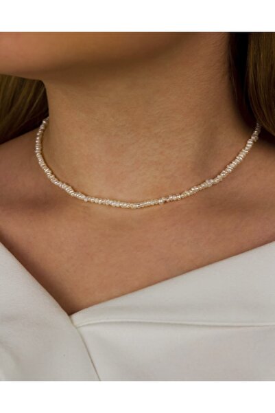 Hazeran accessories Gerçek Kum İnci Kolye