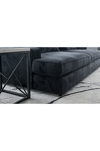 ERİZA Loveseat Kanepe - Sinema Koltuğu (Babyface 28) Siyah