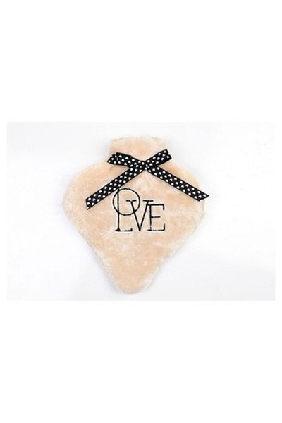 Timtex Hot Water Bag Plush Coated Heart Shaped