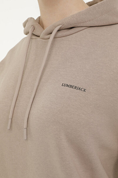 lumberjack Γυναικείο φούτερ W-MARCIA BASIC OVERSIZE H Mink