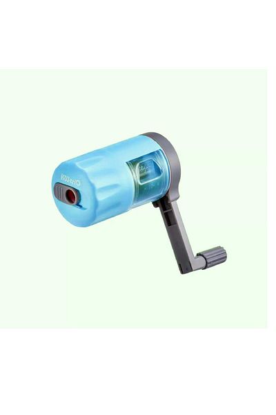 Kw-Trio Mini Sleeved Pencil Sharpener with Case 03420 Blue