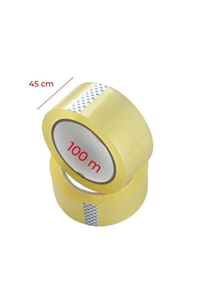 LOVYCO 1 τεμάχιο πραγματικής κολλητικής ταινίας 100 Mt 45mmx100 Mt Διχτυωτή ταινία που δεν σπάει Ισχυρή κολλητική ταινία