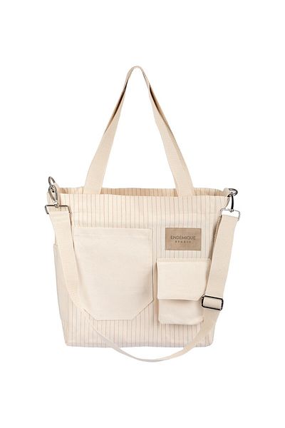 Endemique Studio La Lune Tote Bag Small Ecrou Mariner Bag