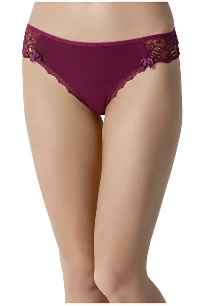 Miss Blue Moon Side and Back Lace 3-Piece Panties 3165