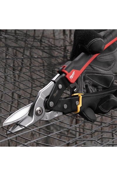 Milwaukee 4510 Sheet Metal Scissors Left Red
