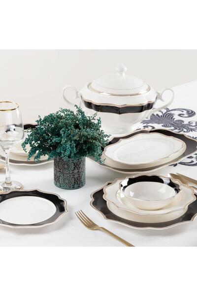 Bernardo BLACK ELIZA 57 PARÇA YEMEK TAKIMI