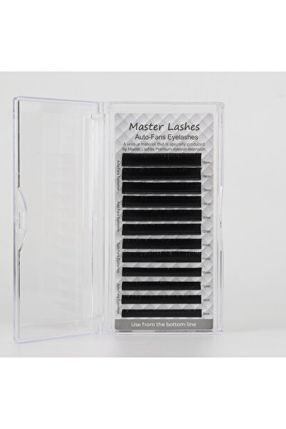 Master Lashes Ipek Kirpik Auto-fan Çek Bırak Kolay Volüm 0,07c-mix