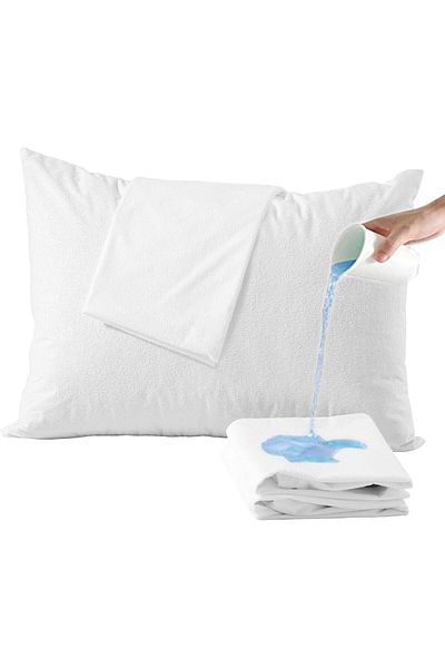 by ballı biocotton 4 bucăți de protecție pentru micro perne rezistente la lichide, 100% bumbac 50x70