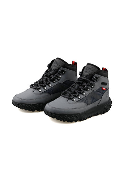 Timberland Men's Trekking Boots - Mid Lace Up, Waterproof, Gray Tb0A67Bg0331