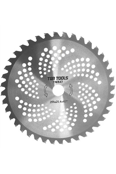 TGR TOOLS Tgr Motorlu Tırpan Daire Elmas Bıçak Testere Gri 255mm