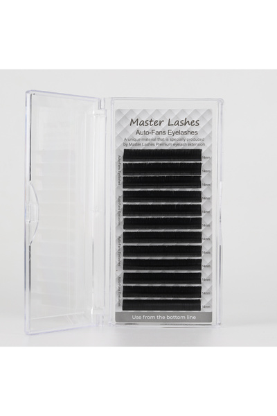 Master Lashes Ipek Kirpik Auto-fan Çek Bırak Kolay Volüm 0,07d-14mm
