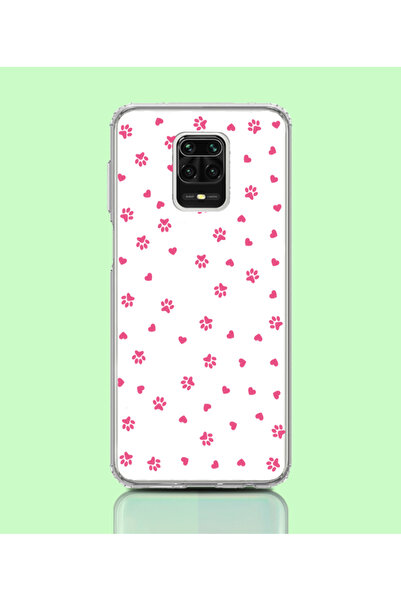 Caseji Redmi Note 9 Uyumlu Premium Kalite Baskılı Esnek Şeffaf Kılıf