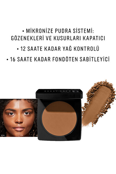 BOBBI BROWN Sheer Finish Pressed Powder Kompakt Pudra - Basic Brown 716170294315
