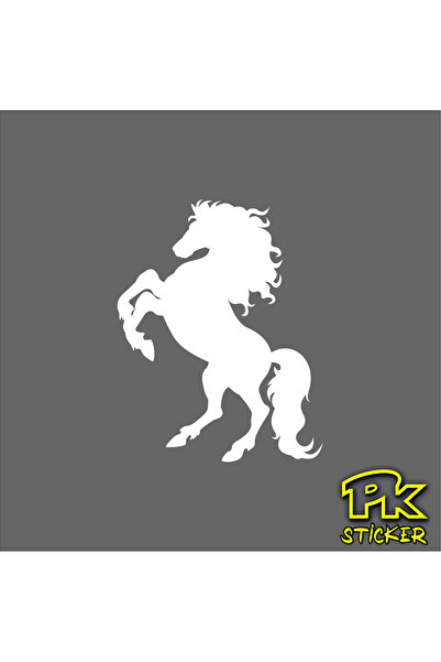 StickerDesign Ataturk Auto Sticker - White, 20X15.7