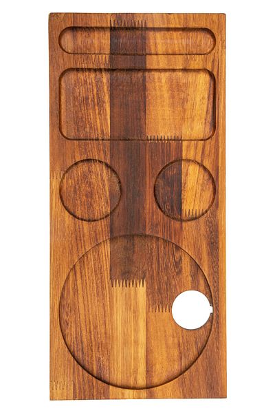 Ddafni Ireko0101 - Mss Home Presentation Tray, Kettle for Hotel Restaurant from Wood