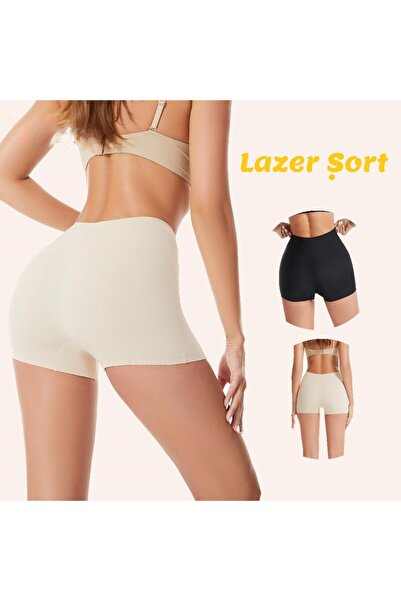 MİSTİRİK Carigna Model Toparlayıcı Ve Sıkılaştırıcı Lazer Kesim Iz Yapmaz Toparlayıcı Boxer Ten Renk