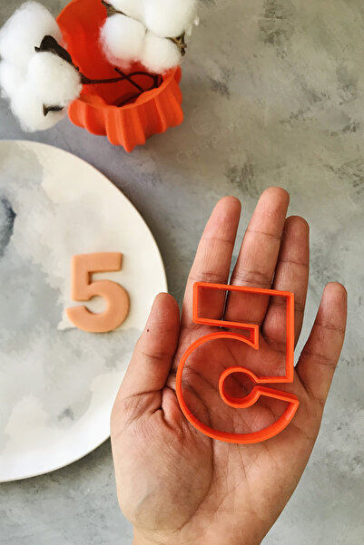 CESTOPİENO Orange Number 5 Dough Shaper