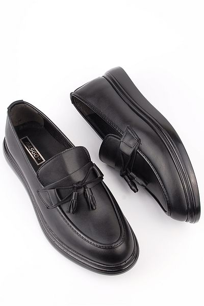 Rıdvan Çelik Ανδρικά Παπούτσια Classic Black Skin