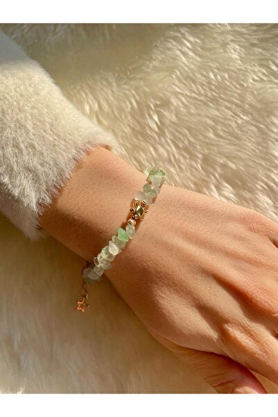 Beykan handmade سوار من الحجر الطبيعي سلسلة السلحفاة افينتورين