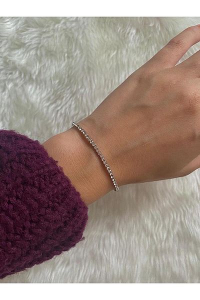 Beykan Elastic Zircon Stone Bracelet