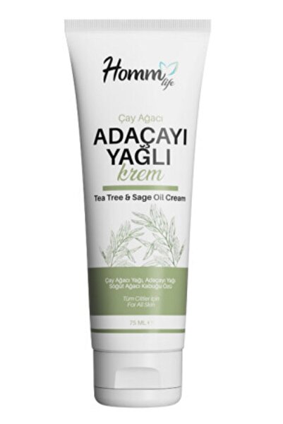 Homm Life Çay Ağacı Adaçayı Yağlı Krem 75 Ml