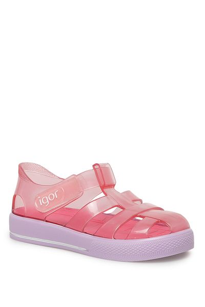IGOR S10270 Star Bicolor Fuchsia Girl's Sandals