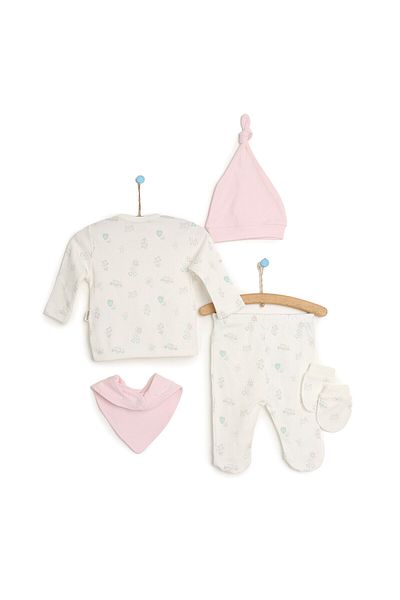 Bebbek Newborn Baby Girl 5 Pack Slings Hospital Release