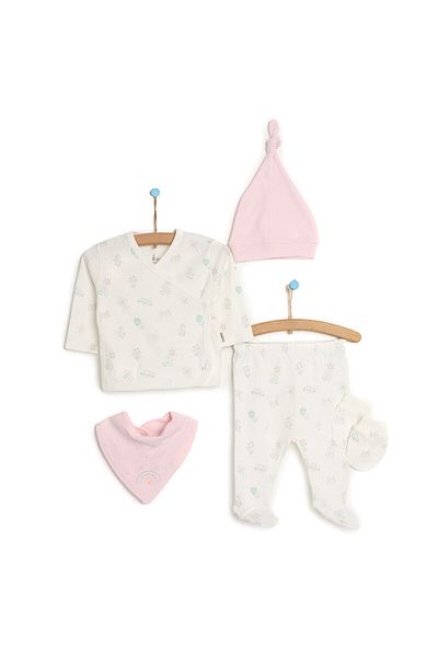 Bebbek Newborn Baby Girl 5 Pack Slings Hospital Release