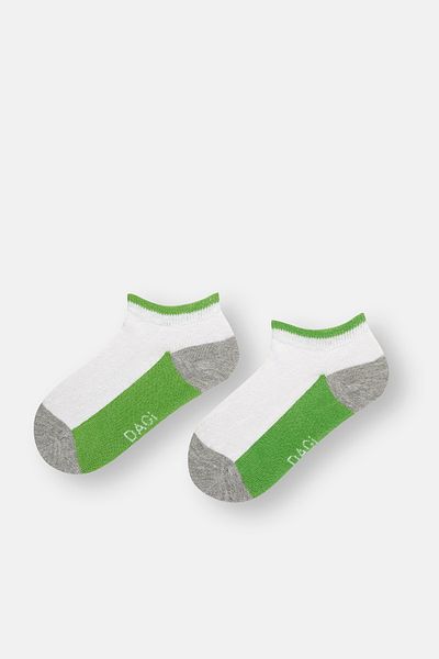 Dagi Grüne, zweiteilige Socken mit Farbblockdesign für Jungen