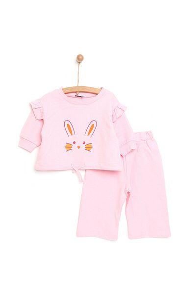 ebebek Hello Baby HelloBaby Orange Loves Pink Tričko-Šortky Holčička