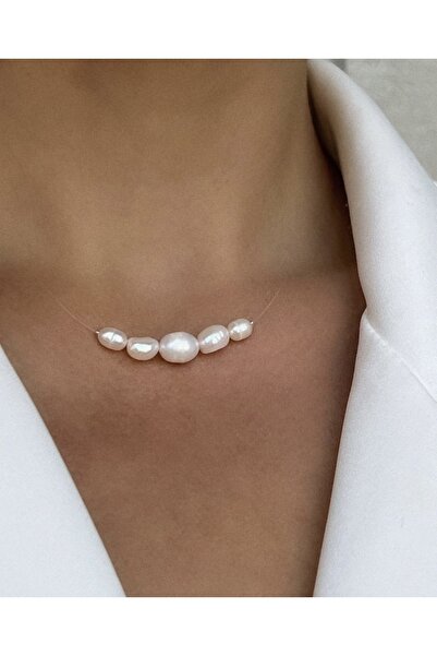 Genuine Pearl Ghost Necklace