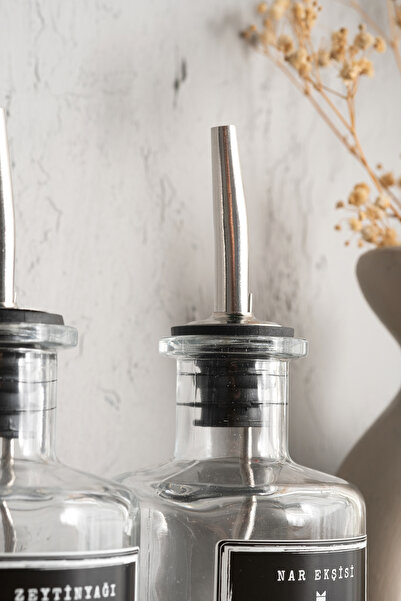 KHAKMA Wooden Stand Set of 2 250 ml Olive Oil Sauce Bowl Oil Pot Oil Bottle BLACK2pcsYENISEFAFGAGALI