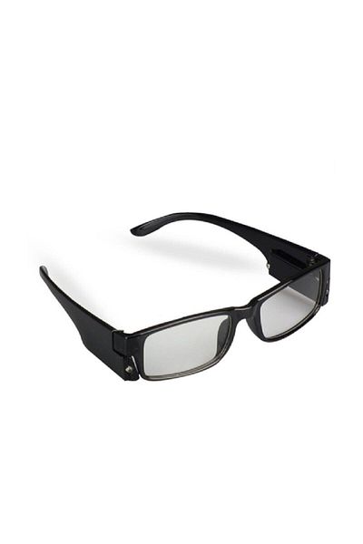 ELBA Black LED Lighted Book Reading Glasses