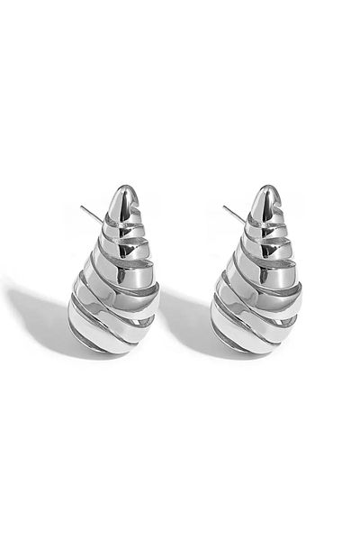 CHARMLUCKY Drop earrings spiral model