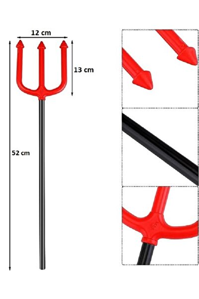 Big Party Halloween Şeytan Mızrağı 52 cm
